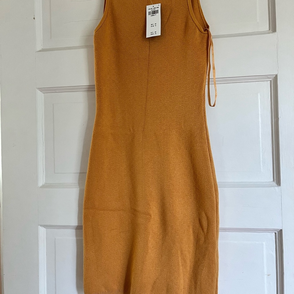 Abercrombie & Fitch Jacquard Mini Sweater Dress
